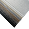 注文の灰色耐熱性ロール窓の巻上げ式ブラインドはシマウマの生地を影で覆う