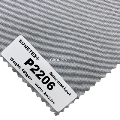 購入 100%のポリエステルPearlicのローラーのブラインドの生地160gsm オンライン製造