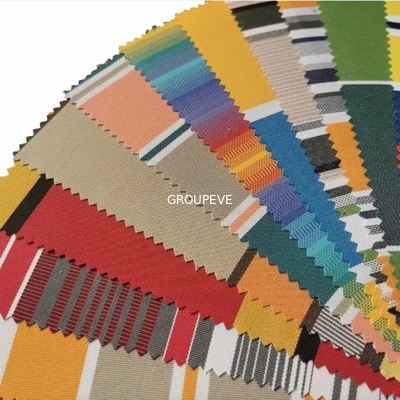 購入 300gsm 100%解決はアクリルの日除けの抵抗力がある防水生地のしわを染めた オンライン製造