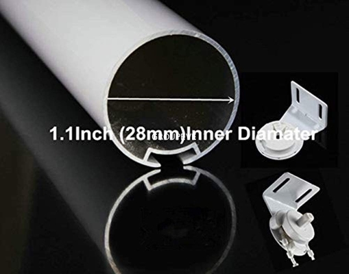 購入 25mm ローラーブラインド 熱遮断 ローラーシェード 内部マウント ブラインド フラッシュ アクセサリー 耐腐蝕 オンライン製造