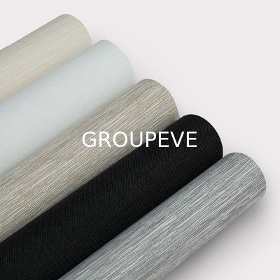 購入 360GSM 2.5M/3M Width Horizontal Polyester Roller Blinds Fabric for French Window オンライン製造