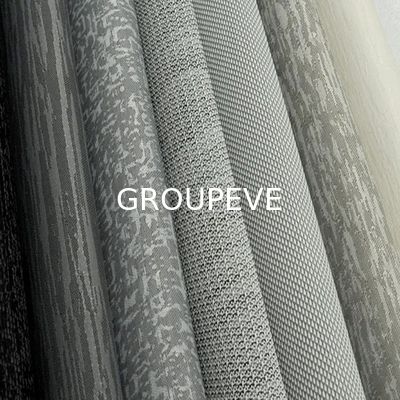 購入 High Draping 380GSM 3M Width Jacquard Sunshade Blackout Roller Blinds Fabric for Home and Office オンライン製造