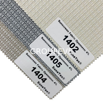 ポリエステルPVC 開口率4% ローラーブラインド生地 サンシェード ソーラー スクリーン サンシェード生地