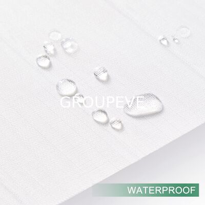 購入 100% ポリエステルバーチカルブラインド生地 - フレンチウィンドウ用カスタマイズ可能なカラーシャングリラブラインド オンライン製造