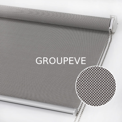 良い価格 5% OpeWaterproof Solar Rollladen Sun Shade Fabric Pattern Roll 0% 開放性 日焼け止め ブラインド オフィス用 オンライン