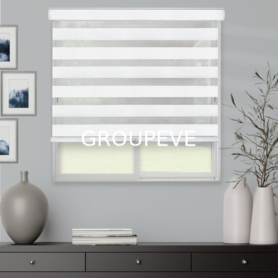 良い価格 Factory Customized Day and Night Electric Window Zebra Fabric Shangri-La Blinds Fabric for Shades for the Living Room オンライン