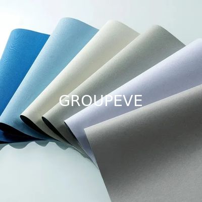 良い価格 Plain Water Proof High Flatness 380GSM 3M Width Polyester Roller Blinds Fabric for French Window オンライン