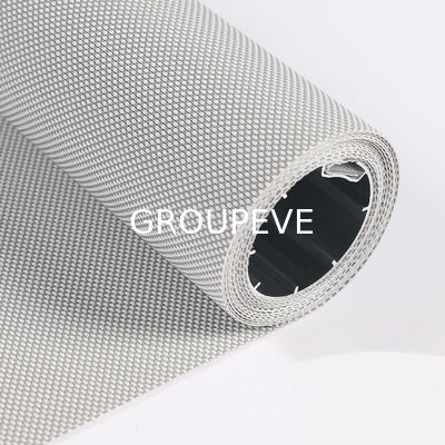 良い価格 Transparent 430GSM PVC Sunscreen Fabric Roller Blinds with 2/2.5/3m Width for Outdoor Shade オンライン