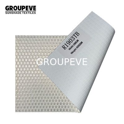 良い価格 High End White Coated 100% Polyester Blackout Roman Shades Blinds Fabrics For Modern Home Decoration オンライン