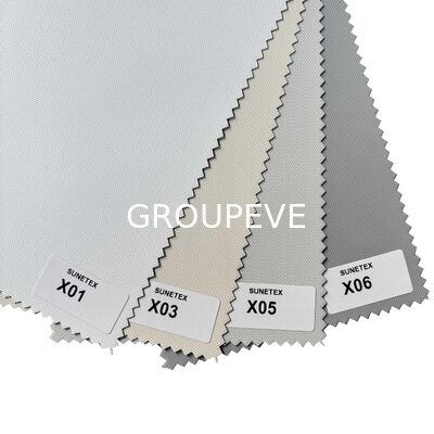 良い価格 3 プライス PVC & 1 プライス 100% ファイバーグラス 日焼け止め 布 UPF 50+ と ローラーブラインドと日傘のための防水 オンライン