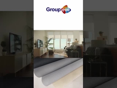 ブラインドのための屋外の100%のポリエステル生地は停電の巻上げ式ブラインドの生地を影で覆う