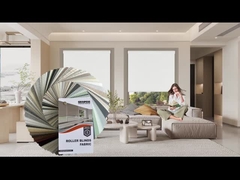 ホテル用 ホワイトコーティング 防火 ブラックアウト 窓 ローラーブラインド 布